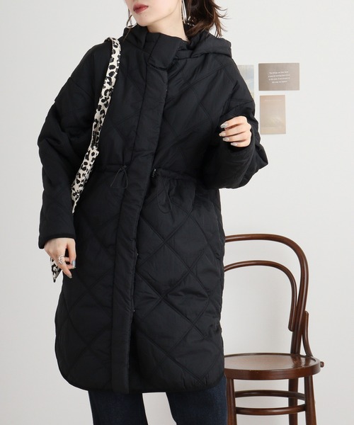 mitis（ミティス） ダウン ダウンジャケット キルティングフード付き