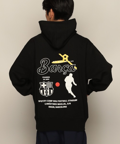 YEN TOWN MARKET パーカー 「FC BARCELONA」FCバルセロナ バルサ