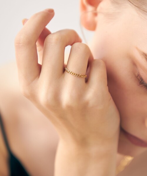 ete（エテ） 指輪 リング 「ZOZOTOWN限定」キヘイチェーン リング