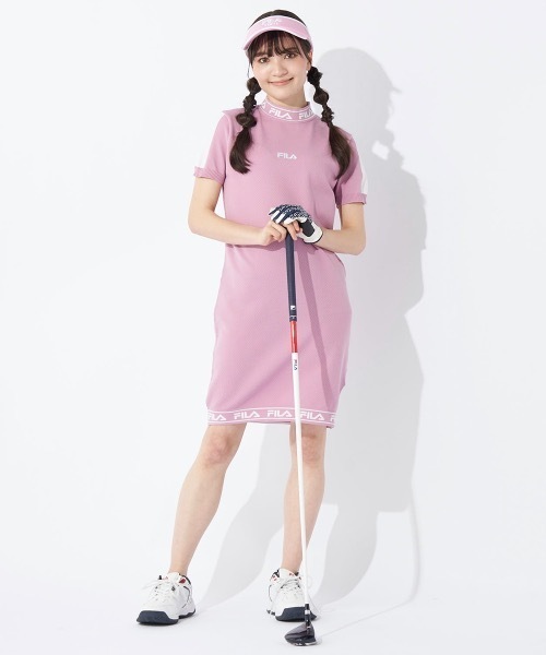 FILA GOLF ワンピース 「FILA GOLF/フィラゴルフ」レディースモック