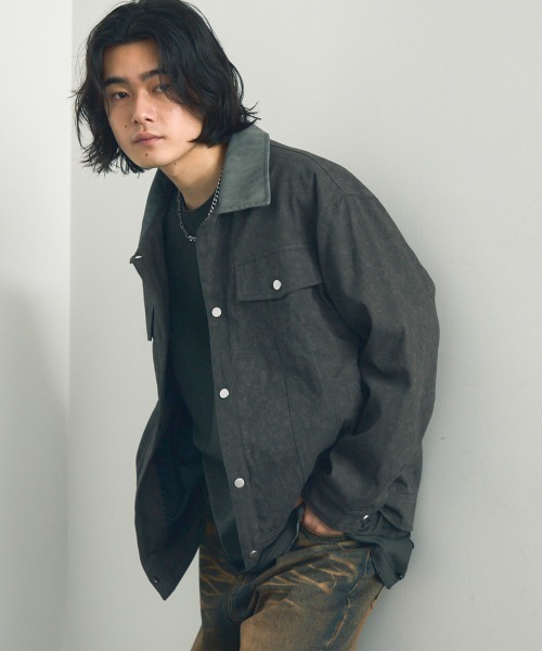 Shoowtime（ショウタイム） ブルゾン アウター Collar-switched zip-up