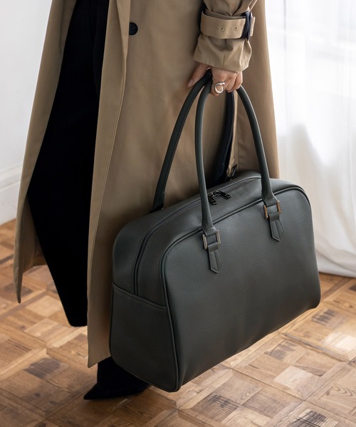 VitaFelice（ヴィータフェリーチェ） ボストンバッグ ラウンド