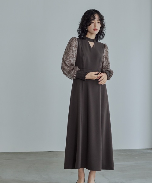 niana（ニアナ） ドレス スリーブエンブロイダリードレス パーティー