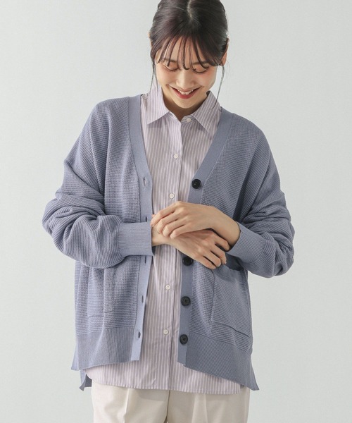 GLOBAL WORK（グローバルワーク） カーディガン スッキレイVネック