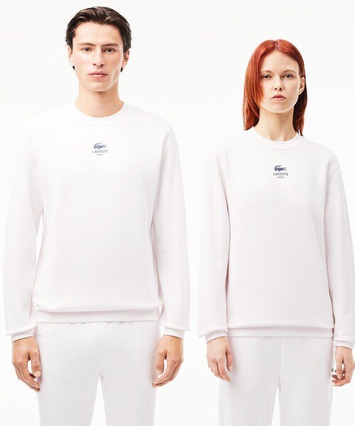 LACOSTE（ラコステ） トレーナー スウェット 裏パイル地 ワンポイン