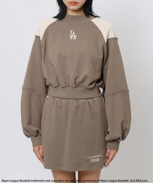 BACK TO THE FIELD セットアップ 「MLB」ドルマンスカートセットアップ