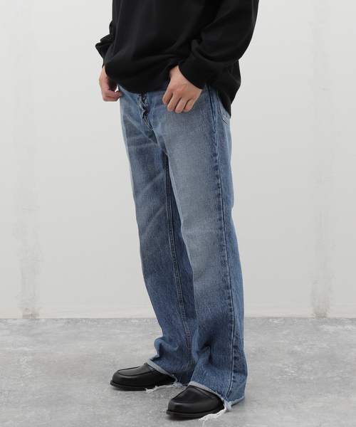 INSCRIRE（アンスクリア） ジーンズ Flare Denim I24AW-PT30B メンズ