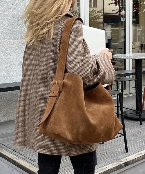 folka.（フォルカ） ショルダーバッグ バッグ 9C71 BIGスエードライク