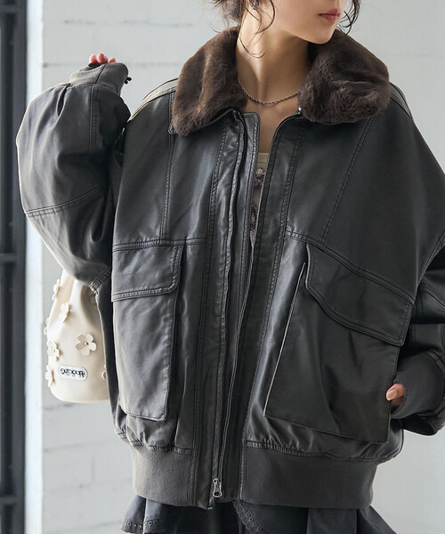 FREAK'S STORE（フリークスストア） レザージャケット ライダース 2way