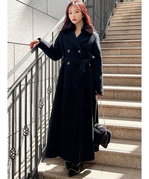 RESEXXY（リゼクシー） コート アウター ショートビーバーウールロング