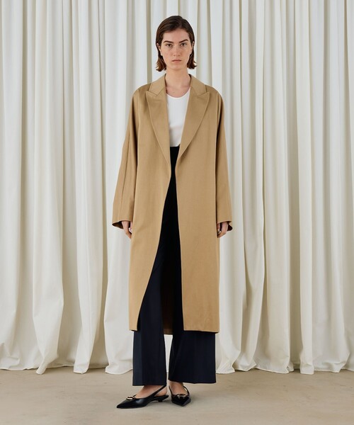 DES PRES（デプレ） コート チェスターコート コットンサテン オーバー