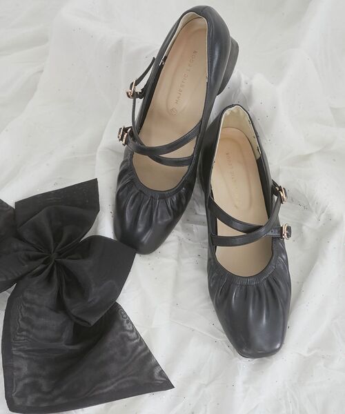 MAJESTIC LEGON（マジェスティックレゴン） パンプス レディギャザー