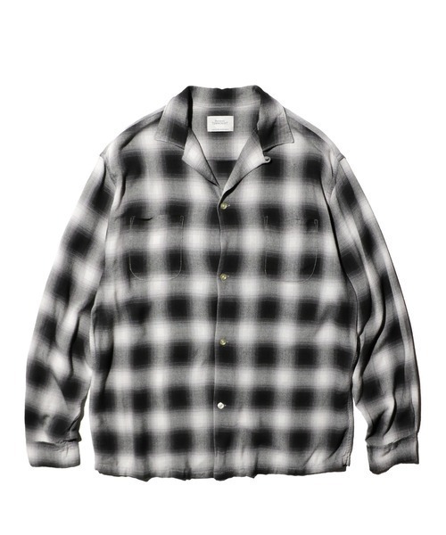 TOWNCRAFT（タウンクラフト） シャツ 60S LOOP COLLAR SHIRT オンブレ