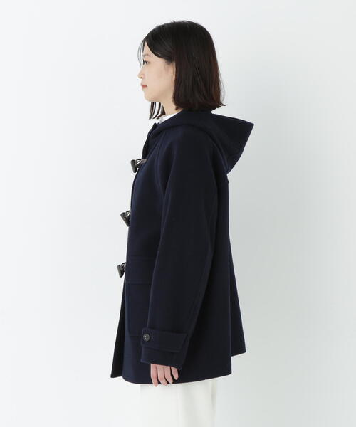 human woman（ヒューマンウーマン） ダッフルコート コート モッサ