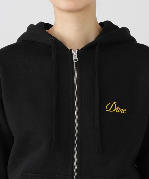 パーカー 「Dime/ダイム」 CURSIVE ZIP-HOODIE レディース : ZOZOTOWN