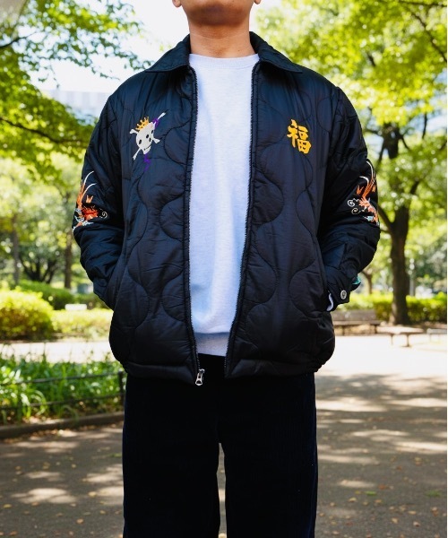 HOUSTON（ヒューストン） スカジャン HOUSTON / NYLON VIETNAM JACKET