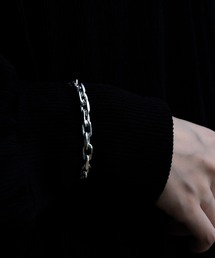 YArKA ブレスレット 「YArKA/ヤーカ」oval link 2 sides cut volume