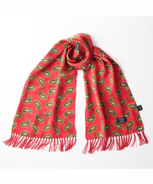 Tootal Scarf スカーフ バンダナ 老舗英国ブランド 100%ピュアシルク