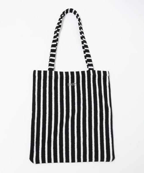 SHIPS（シップス） トートバッグ 「WEB限定」SHIPS: パイル ストライプ