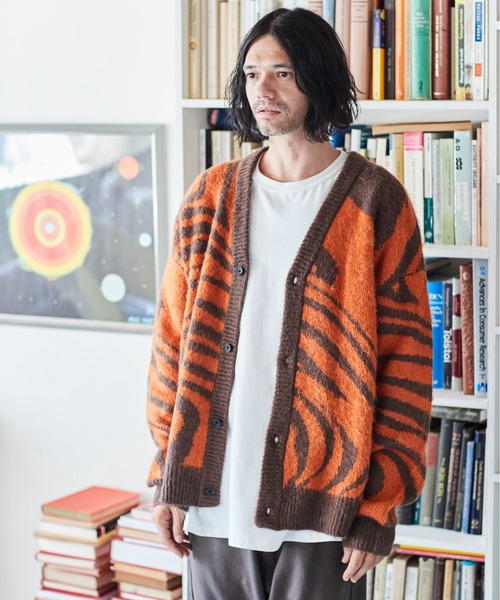 ADAM PATEK（アダムパテック） カーディガン ADAMPATEK / mohair mixed