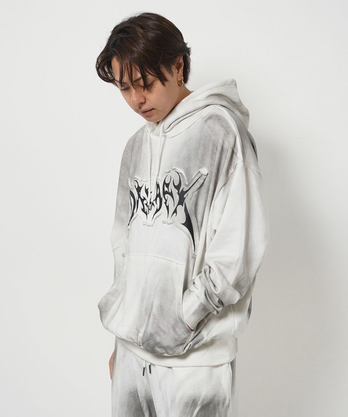 パーカー グランジ加工 スウェットパーカー / Grunge Sweat Hoodie