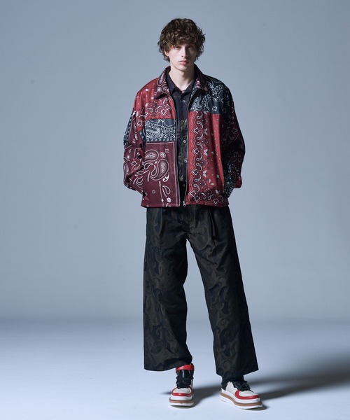 glamb（グラム） パンツ Whole Pattern Wide Pants / ホールパターン