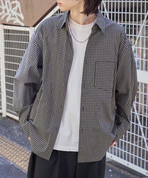 MONO-MART（モノマート） ブラウス シャツ オーバーサイズ レギュラー