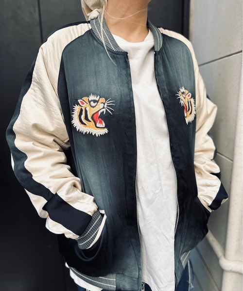 HOUSTON（ヒューストン） スカジャン HOUSTON / USED FINISHING