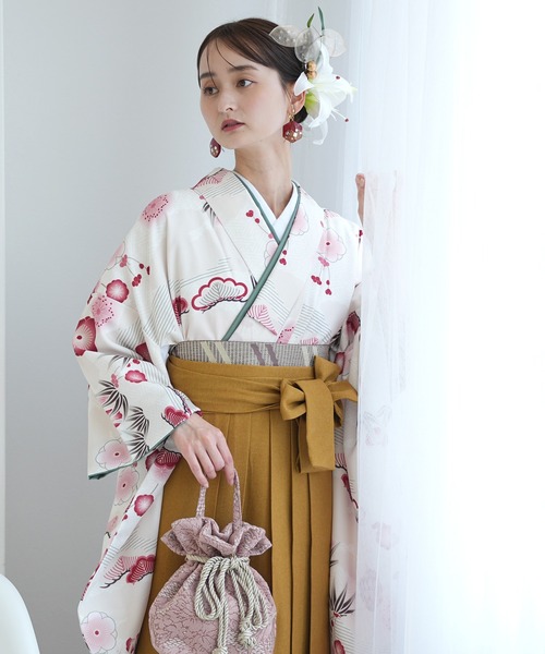 utatane 着物 袴セット ひよこ商店 レトロ大正浪漫 レディース