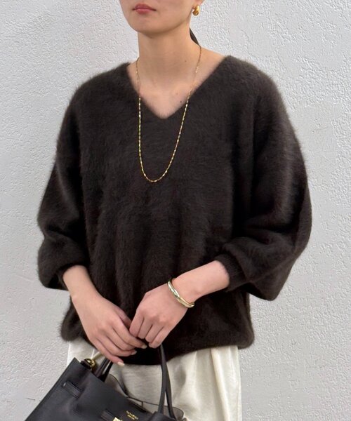 Loungedress（ラウンジドレス） ニット セーター FURカシミヤVニット