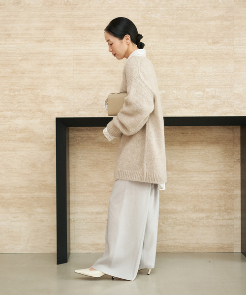 plage（プラージュ） ニット セーター Alpaca mix slit ニット