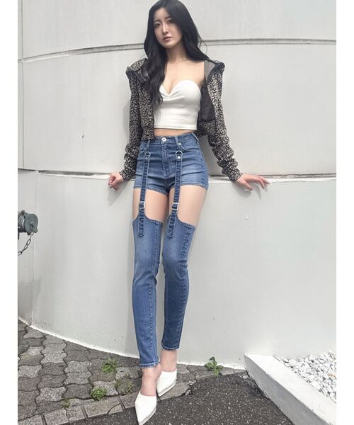 GYDA（ジェイダ） ジーンズ デニム デニムパンツ ハイウエスト