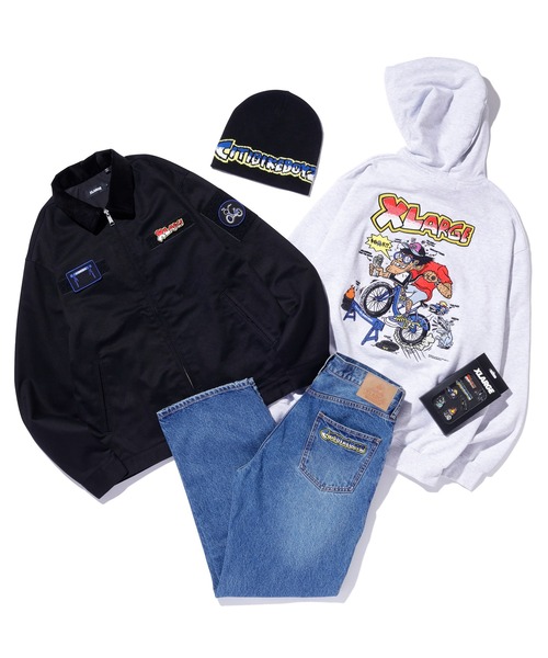 XLARGE（エクストラ ラージ） パーカー XLARGE×Citibikeboyz HOODED