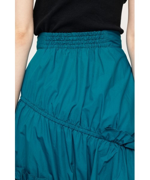 SLY（スライ） スカート ASYMMETRY FRILL SK アシンメトリー フリル