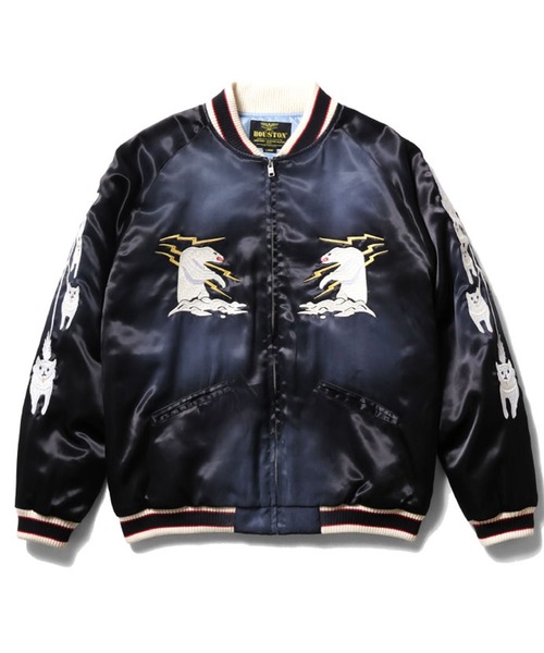 HOUSTON（ヒューストン） スカジャン ヴィンテージ加工 スカジャン