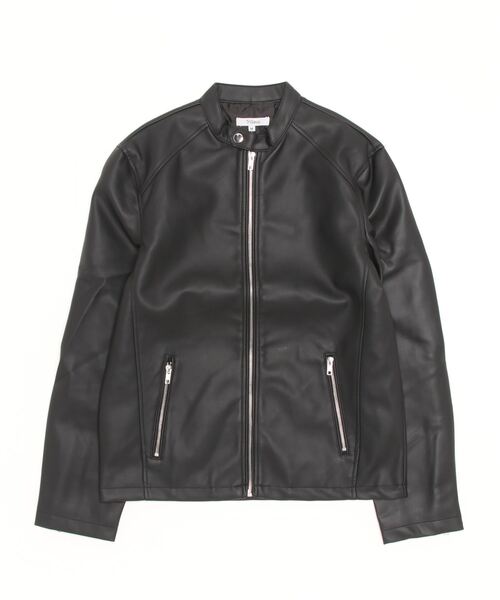 革ジャン ライダース 「WEB限定」 フェイクレザー シングルライダース