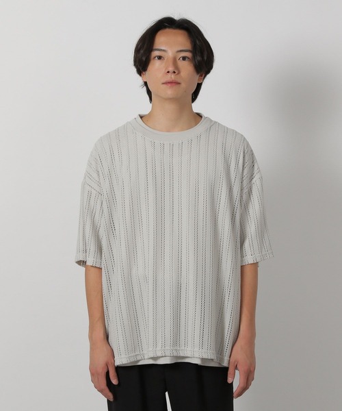 LAKOLE（ラコレ） tシャツ 「2枚セット」レースアンサンブル半袖T