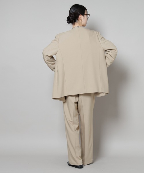 NANO universe（ナノ・ユニバース） ジャケット ノーカラージャケット