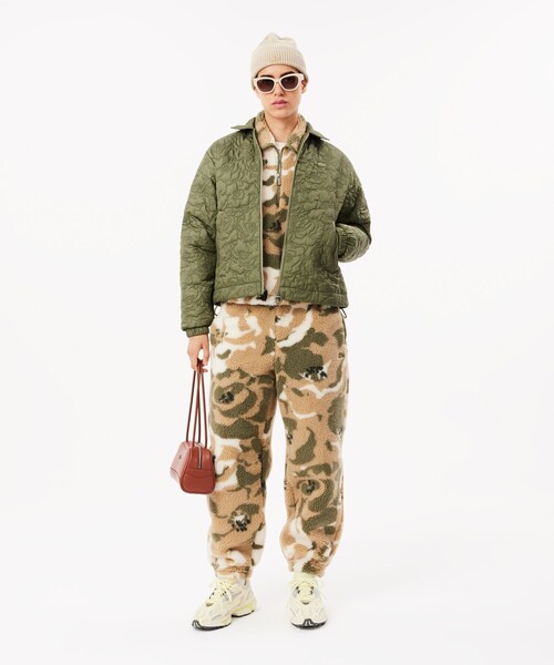 LACOSTE（ラコステ） トレーナー スウェット フローラル柄 ハーフ