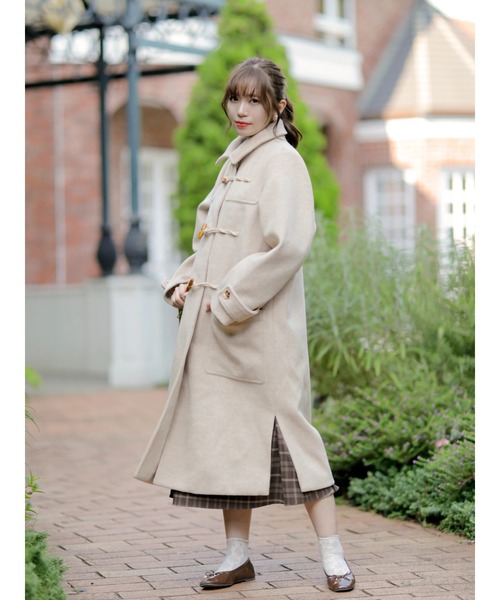 Areeam（アリーム） ダッフルコート FREE ライトベージュ レディース