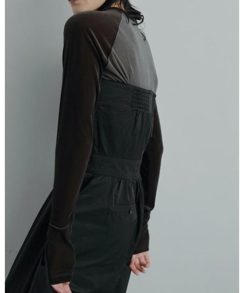 anuke（アンヌーク） サロペット オーバーオール Wide Bare