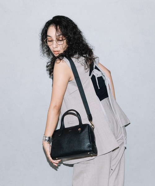 Beau're（ヴュレ） ボストンバッグ BEAURE カウレザー ボストン バッグ