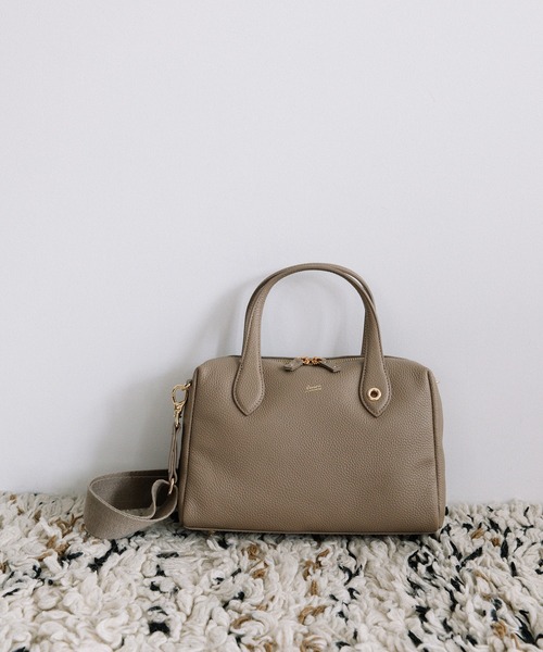 Beau're（ヴュレ） ボストンバッグ BEAURE カウレザー ボストン バッグ