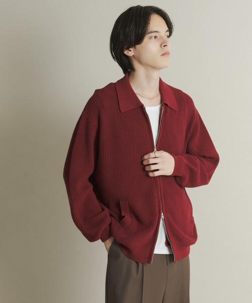 SENSE OF PLACE by URBAN RESEARCH セーター ニット ダブルジップ