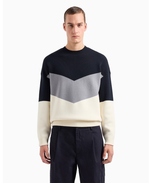 EMPORIO ARMANI セーター ニット 「エンポリオ アルマーニ」セーター