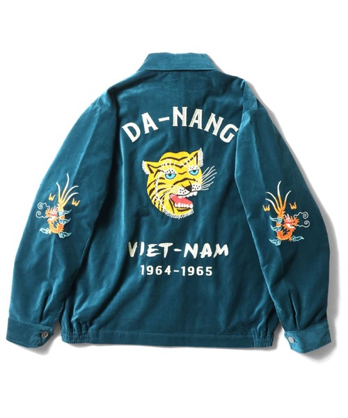 HOUSTON（ヒューストン） ブルゾン アウター 別珍ベトジャン(TIGER