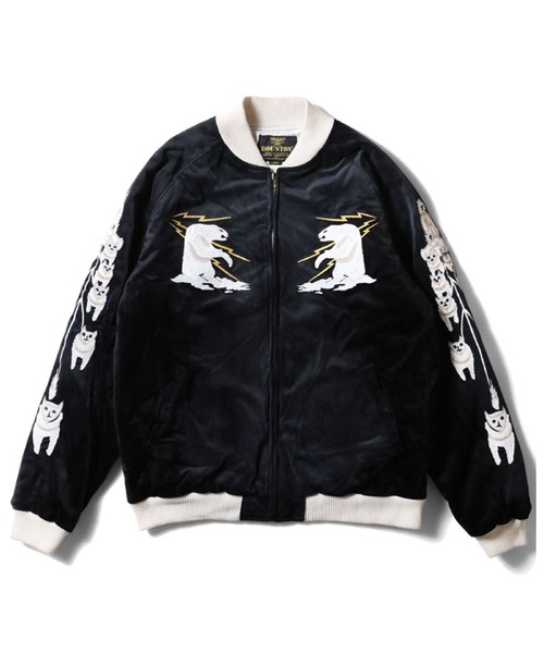 HOUSTON（ヒューストン） スカジャン ヴィンテージ加工スカジャン