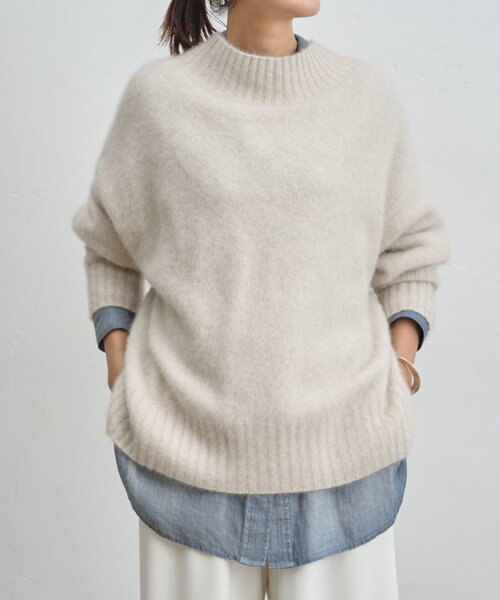 BEARDSLEY（ビアズリー） ニット セーター FOXアルパカボトルネック