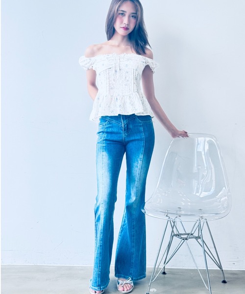 Y2K SYNAPSE FACTORY ジーンズ デニム デニムパンツ 「Y2Kウェーブ