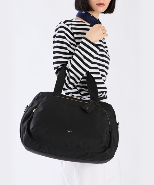 agnes b.（アニエスベー） ボストンバッグ ナイロンボストンバッグ